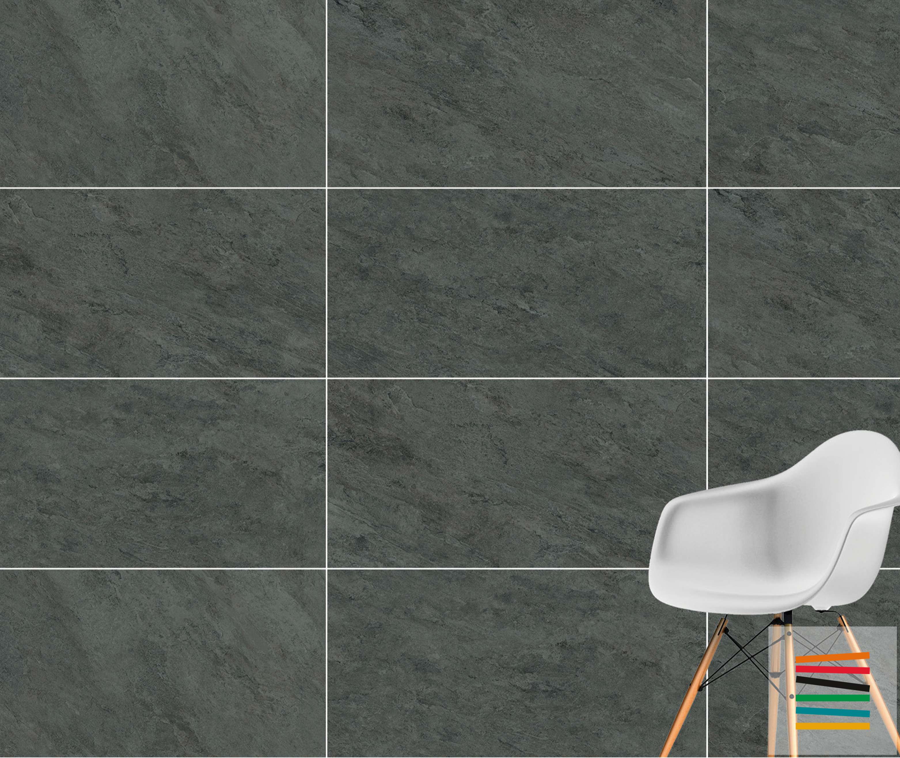 Купить керамогранит Quarstone Антрацит мат. 60x120 R