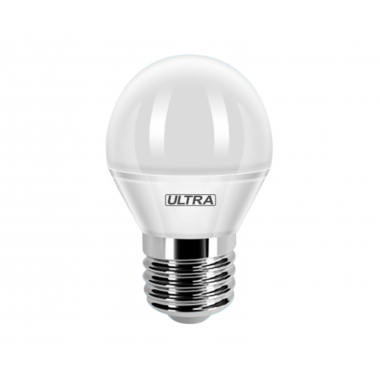 Лампа диммируемая ULTRA LED Шар матовый G45 E27 7W 3000K DIM