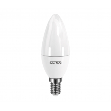 Лампа диммируемая ULTRA LED Свеча матовая C37 E14 7W 3000K DIM