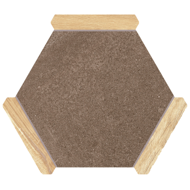 Sacramento Marron Pino 22x25