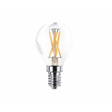 Лампа ULTRA LED Filament Шар прозр. G45 F E14 5W 3000K