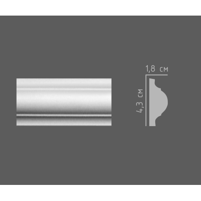 Молдинг декоративный AD332
