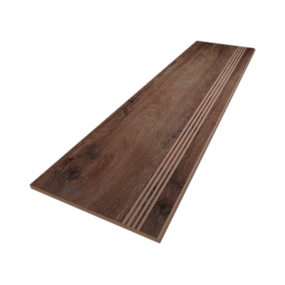 Ступень Brigantina Brown matt 30x120 BG-05 (с насечками)
