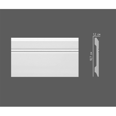 Плинтус напольный JX44-W