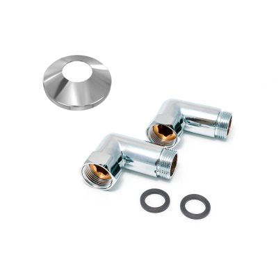 Уголок со сгоном 3/4"х1/2 г/ш (2 шт.)