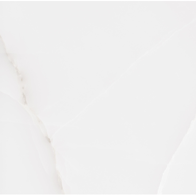 Oval Onyx Bianco Mat (CRV) 80x80 R