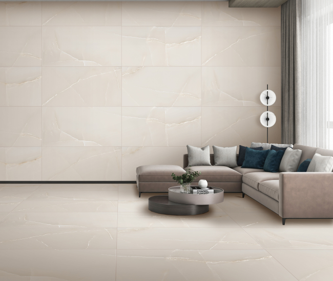 Oval Onyx Crema Mat (CRV) 60x120 R