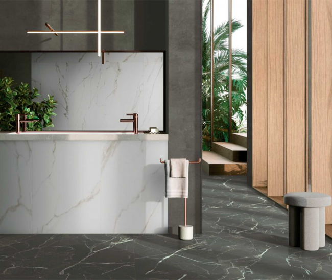 SilkMarble Порто Неро мат. 60x60 R