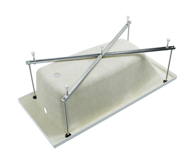 Каркас усиленный (5 опор) для прямоугольных ванн 140-170х70-75, универс.