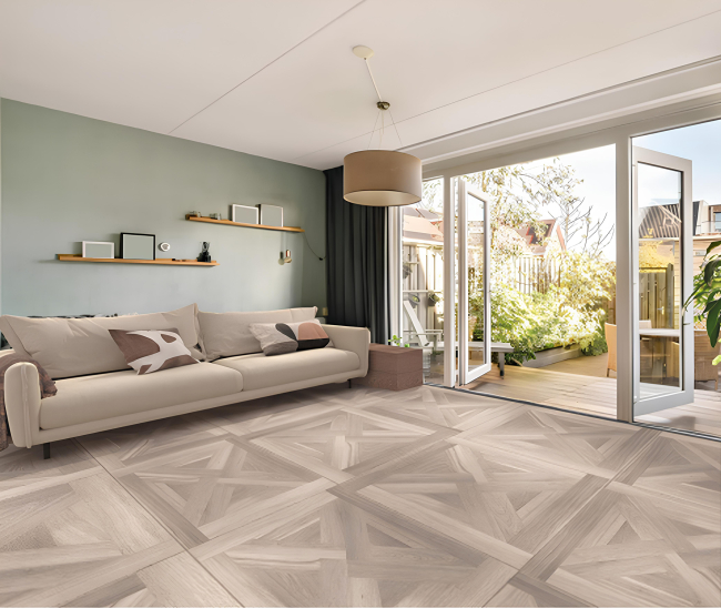 Woody White Mat 80x80 R
