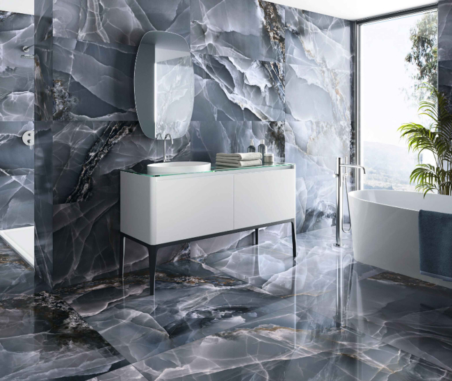 Onyx Bleu Pol 60x120x1 R Onyx Bleu Pol 60x120x1 R