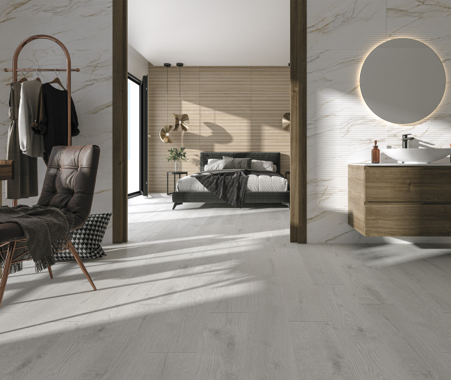 Stowe White Mat 20x120 R