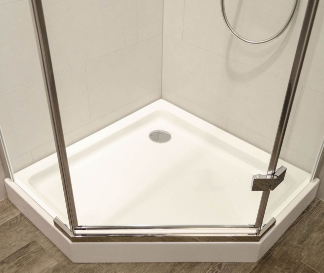 Поддон пятиугольный A190, h – 15 cm