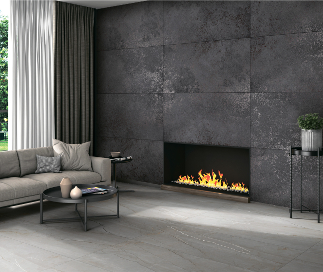 Irony Grey Metallic Mat 60x120 R
