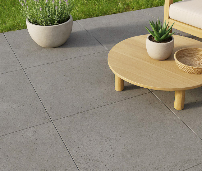 Metallic Concrete Dark Mat 60x60 R