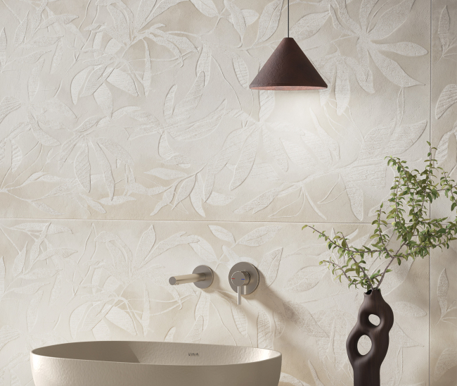 ArtWall Цветы Слоновая Кость мат. 60x120 R