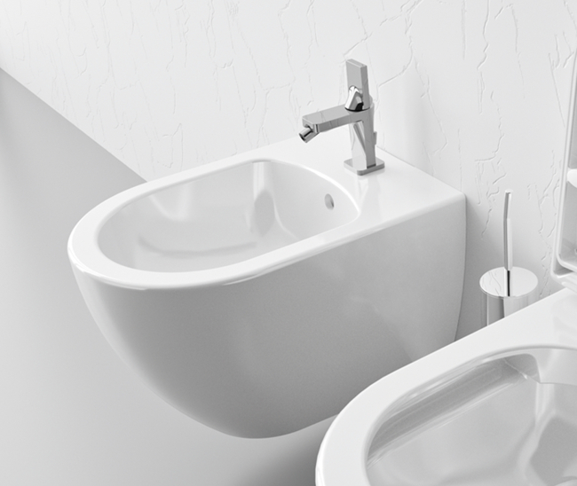 Биде подвесное Sanibold 137440004, 508 х 360 х 335, белое - О