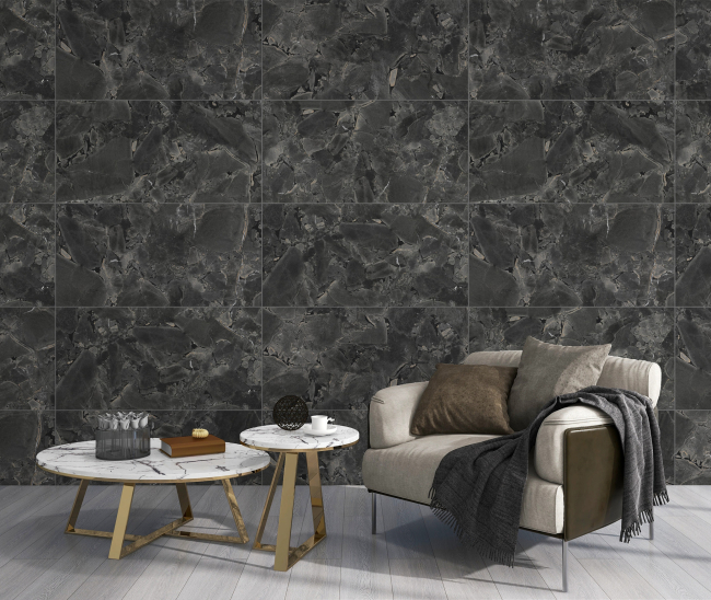Basalt Black Mat (Shape) 60x120 R