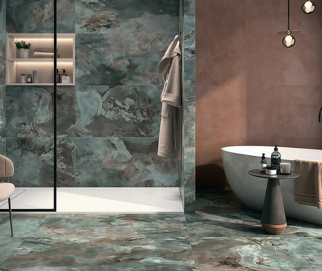 Slate Way Green Mat 60x120 R Slate Way Green Mat 60x120 R