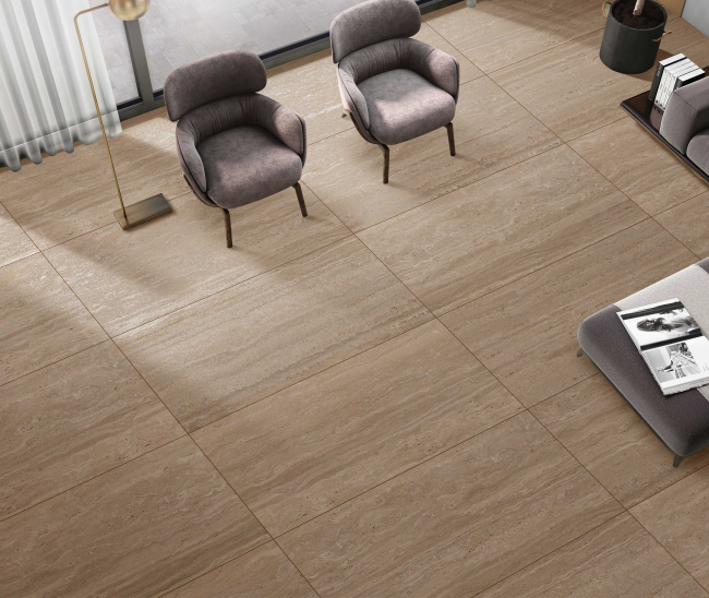 Marmo Travertino Brown Mat (CRV) 60x120 R