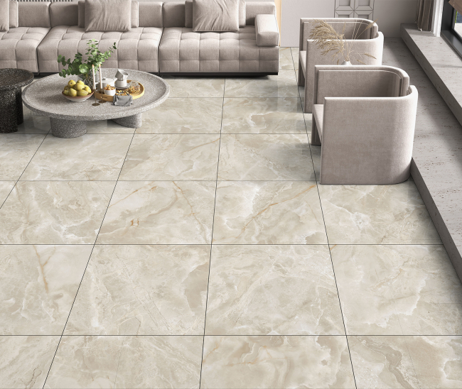 Midtown Onyx Bone Mat (CRV) 60x60 R
