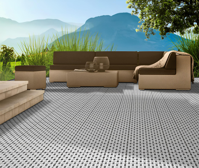 Rondo Grey Mat (Pre-cut) 60x60 R Rondo Grey Mat (Pre-cut) 60x60 R