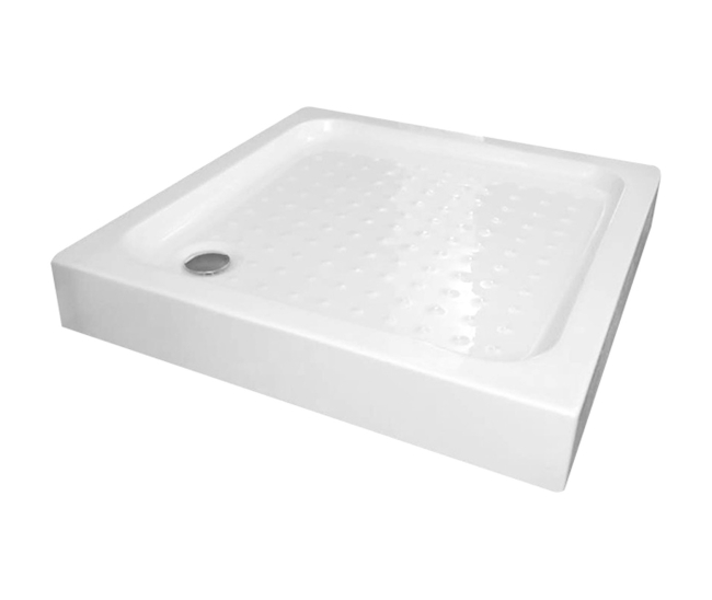Поддон квадратный акриловый P19, 90x90x15