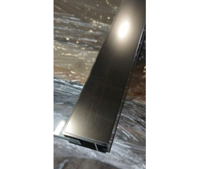 Перегородка для ванны NAP6221 распашная 100х135, черный -О