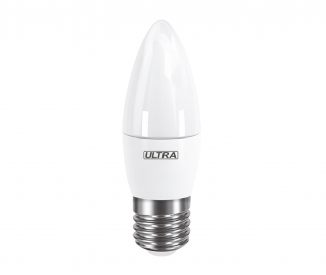 Лампа ULTRA LED Свеча матовая C37 E27 7W 4000K