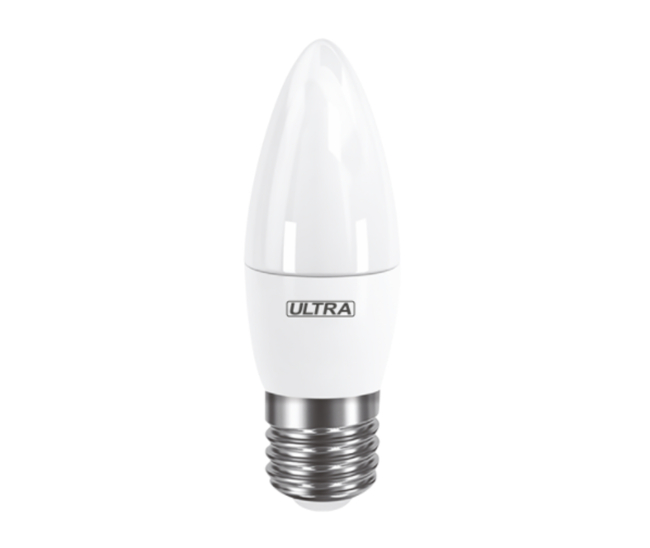 Лампа ULTRA LED Свеча матовая C37 E27 7W 4000K