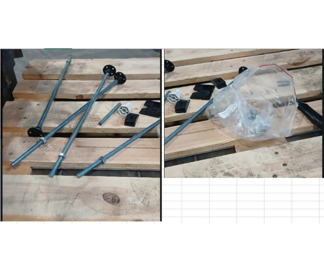 Каркас усиленный (5 опор) для прямоугольных ванн 140-170х70-75, универс.