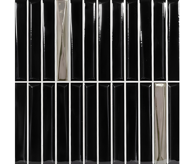 Decor Melody Black Silver 20x20