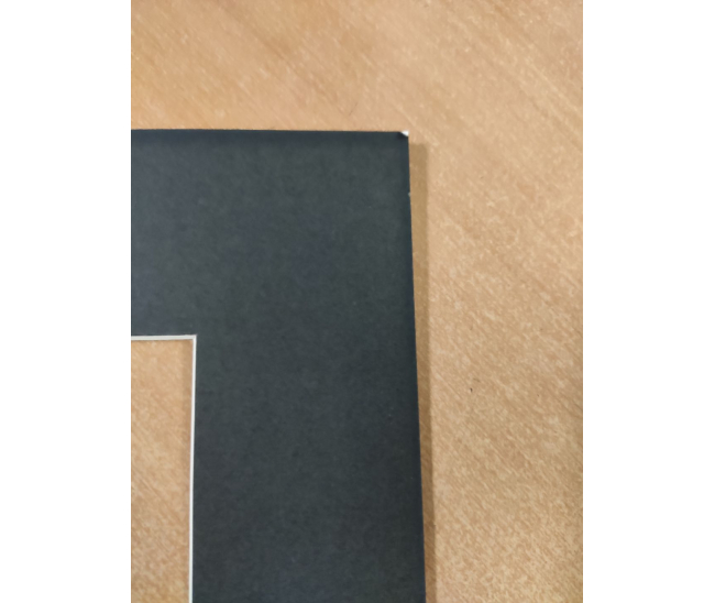 NS142 паспарту картонное черное 29,7x38,5 -Р