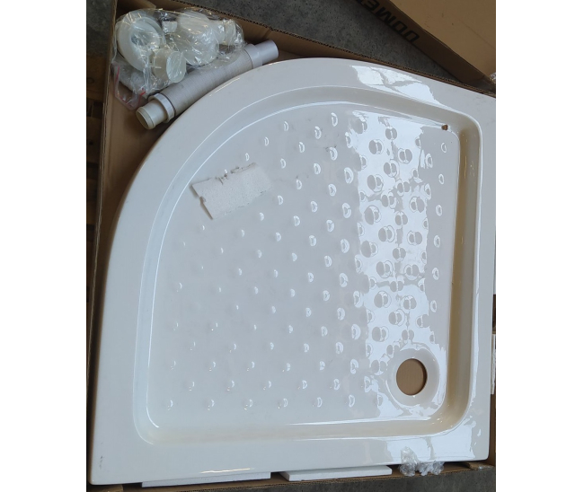 Поддон 1/4 круга акриловый A390E для душ. кабины 90x90x7 - Р1