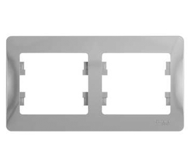 GSL000302 GLOSSA 2-постовая РАМКА, горизонтальная, АЛЮМИНИЙ