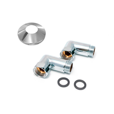 Уголок со сгоном 3/4"х1/2 г/ш (2 шт.)