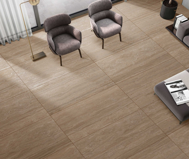 Marmo Travertino Brown Mat (CRV) 60x120 R