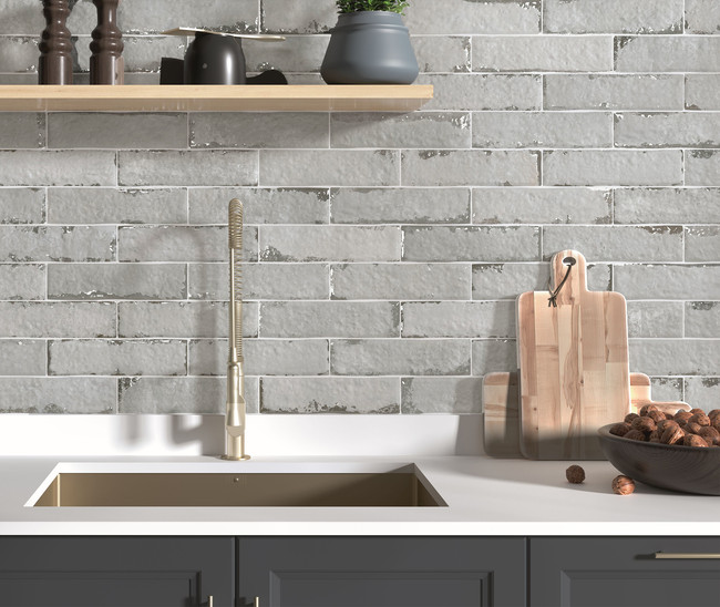 Bristol Anise Brick Mat 7.5x28