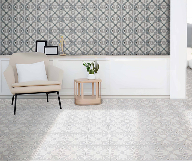 Decor Coimbra White Mat 18.7x18.7