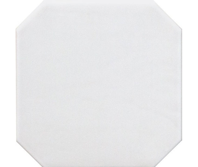 Octagon Blanco Mat 20x20