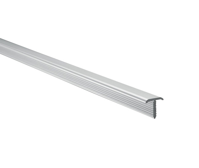 Профиль Listelo Aluminio L-10 Plata Brillo, 1 м