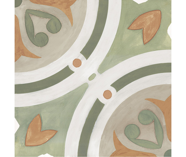 Amber Green Mat 22.3x22.3